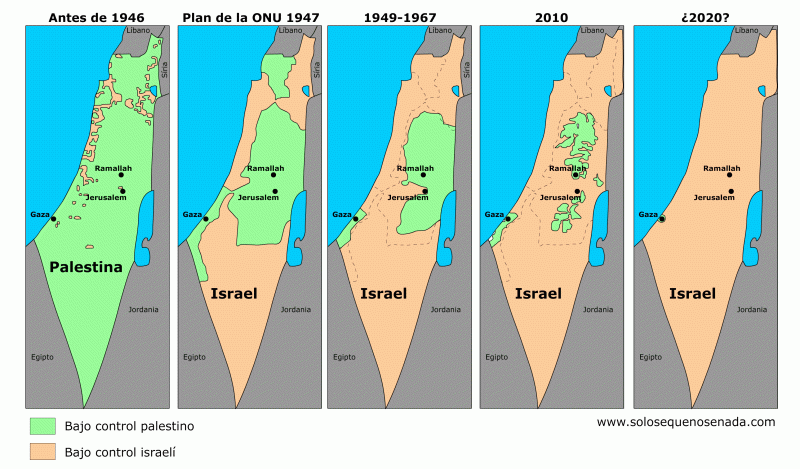 mapa palestina