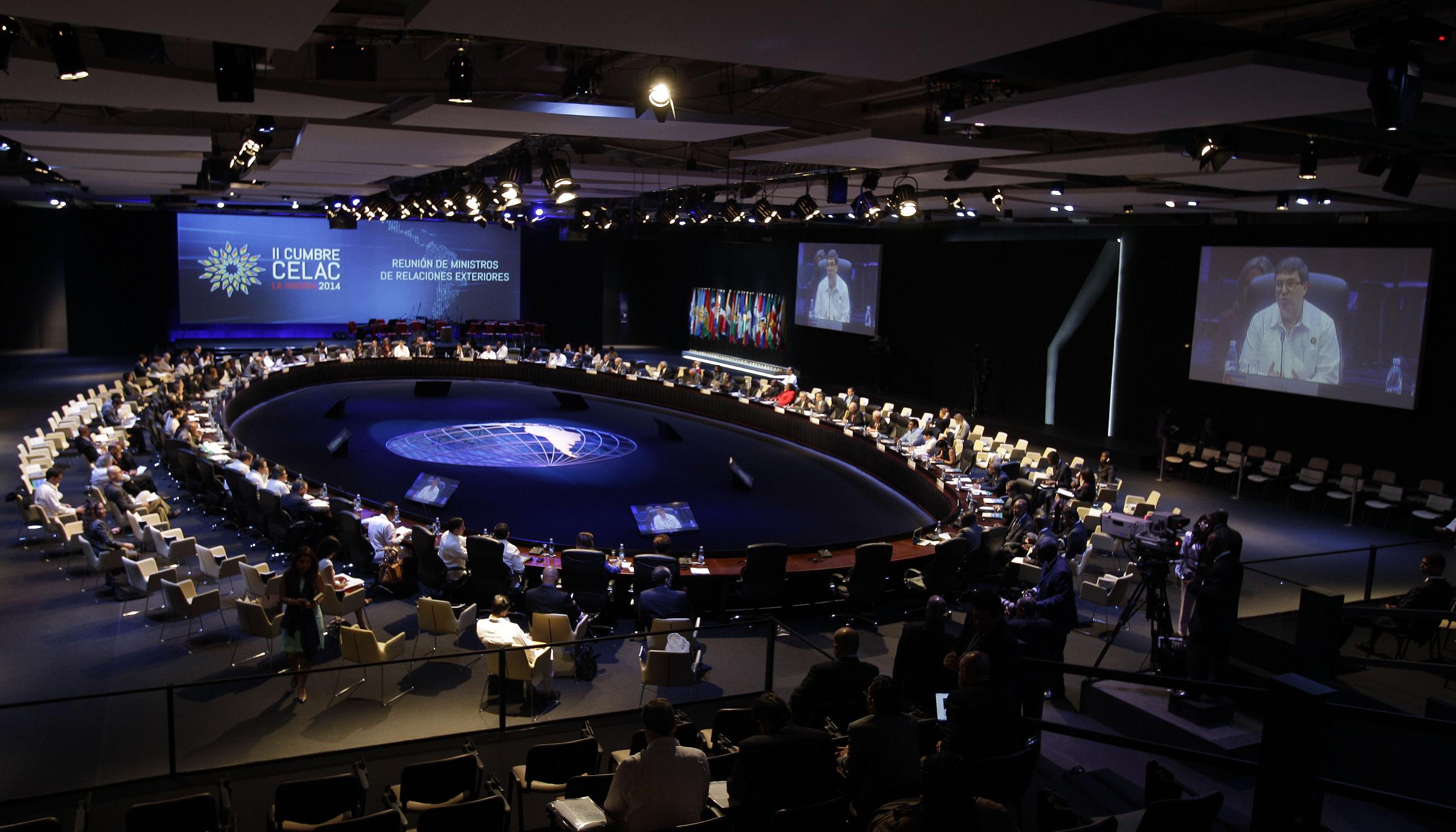 Aspecto de la Cumbre de la CELAC en La Habana. (FOTO: Agencias)